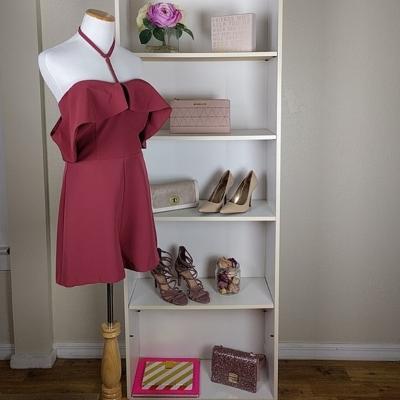 Gianni Bini Dresses & Skirts - Gianni Bini Choker Neck Romper SZM